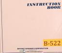 Bryant-Bryant 3216-G N Series, Internal Grinder, Oeprations Maintenance Manual 1963-3219-G-N Series-04